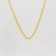 Cadena Escalera 1.95g / 20 in / 1.3mm Oro Amarillo 18K