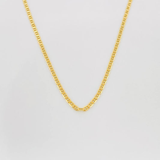 Cadena Escalera 4.4g / 18 in / 2.35mm Oro Amarillo 18K