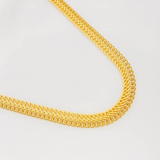 Cadena Sedusa 5.7g / 18 in / 4.95mm Oro Amarillo 18K