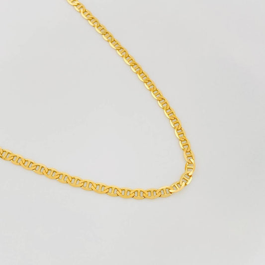 Cadena Escalera 4.15g / 18 in / 2.28mm Oro Amarillo 18K