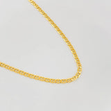 Cadena Escalera 4.15g / 18 in / 2.28mm Oro Amarillo 18K