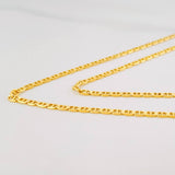 Cadena Escalera 4.25g / 20 in / 2.24mm Oro Amarillo 18K