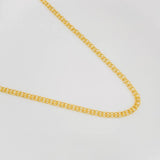 Cadena China 2.3g / 20 in / 1.87mm Oro Amarillo 18K