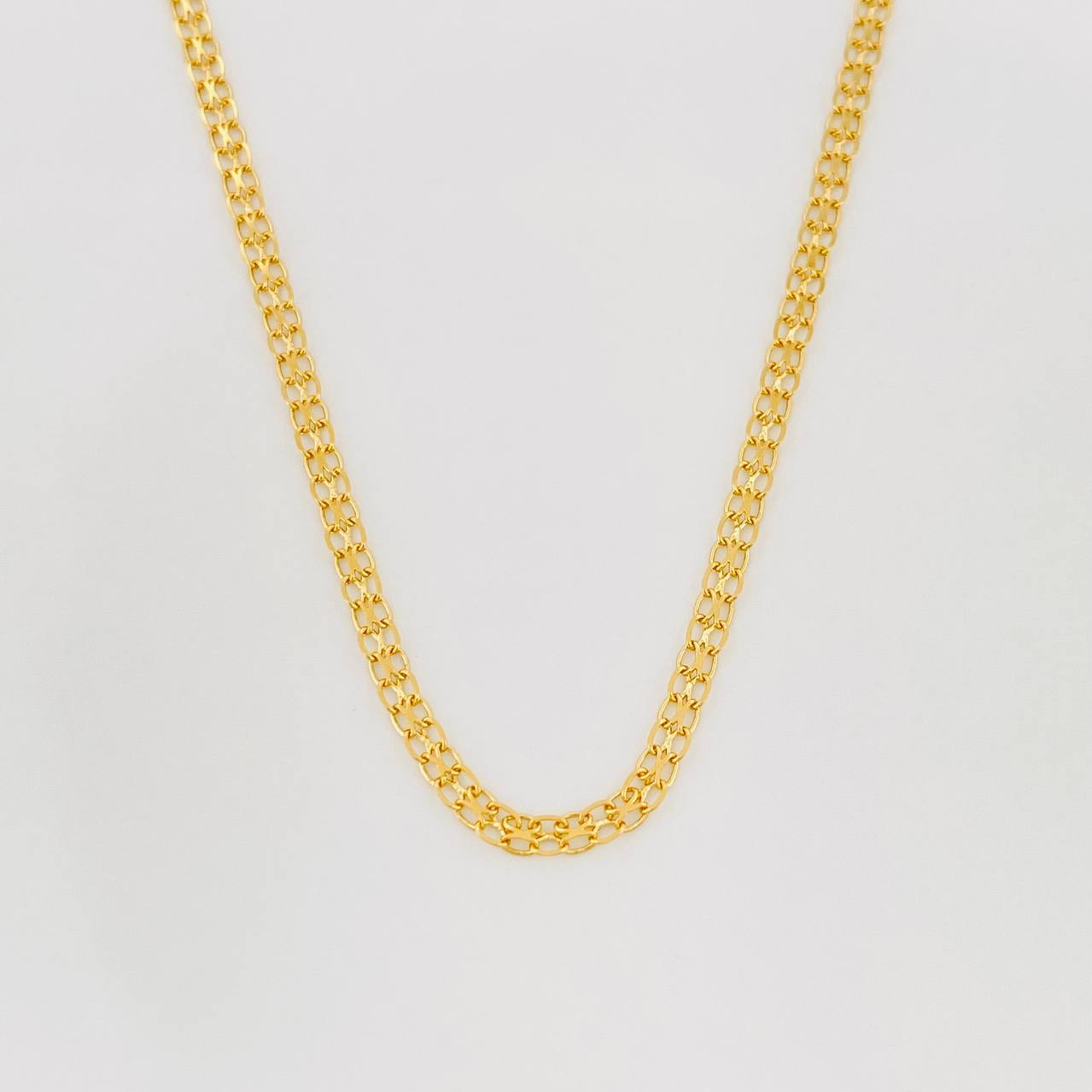 Cadena China 3.3g / 20 in / 2.04mm Oro Amarillo 18K