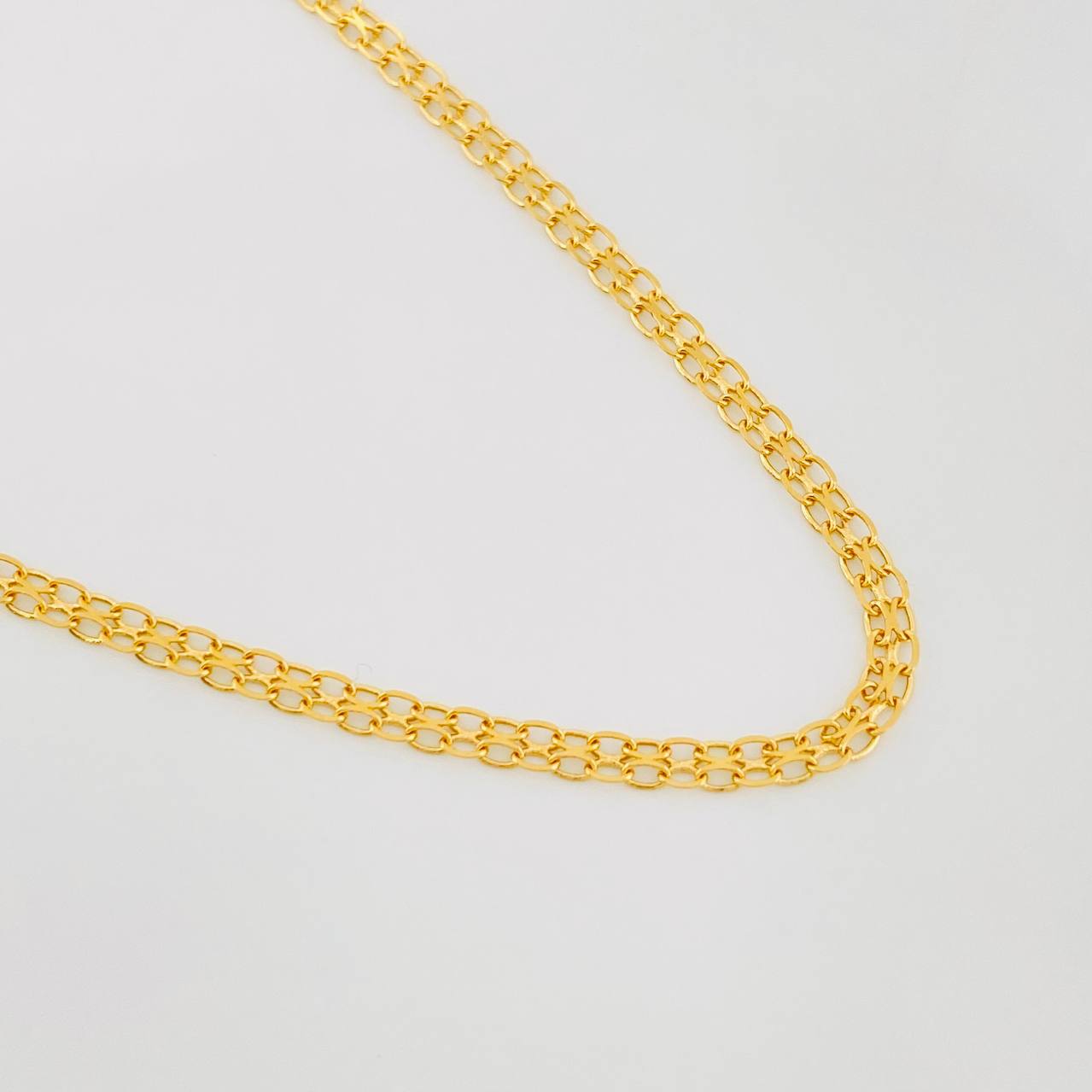 Cadena China 3.05g / 45cm / 2.04mm Oro Amarillo 18K