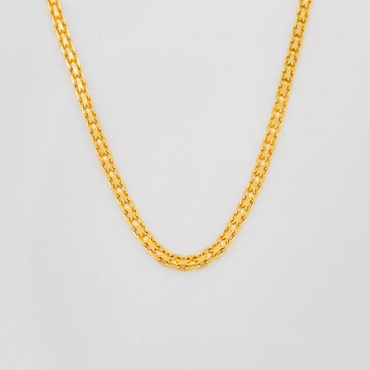 Bismark Chain 2.9g / 18 in / 1.71mm Yellow Gold 18K