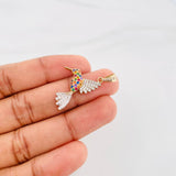 Pendant Colibre 2.15g / 1 1/4 in Two-Tone Yellow White Gold 18K