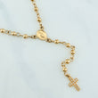 Miraculous Virgin Rosary 6.45 g / 18 1/4 in / 4mm-3 mm 18K Yellow Gold