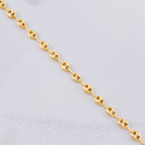 Anklet GC 3.45g / 10 1/4 in / 4.1mm Yellow Gold 18K