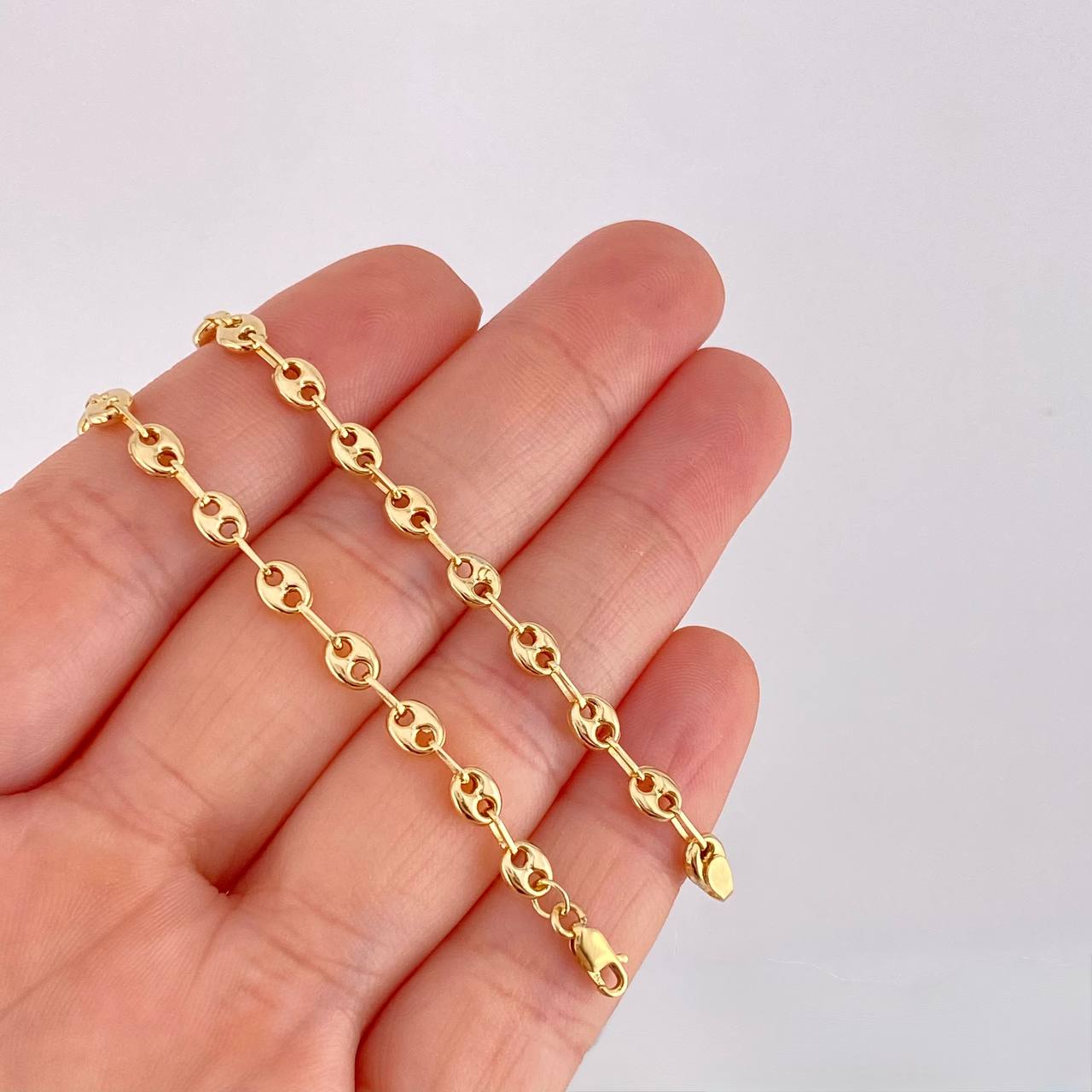 Anklet GC 3.45g / 10 1/4 in / 4.1mm Yellow Gold 18K