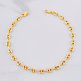 Bracelet GC 2.65g / 7 1/2 in / 4.1mm Yellow Gold 18K