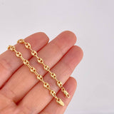 Bracelet GC 2.6g / 7 1/4 in / 4.1mm Yellow Gold 18K