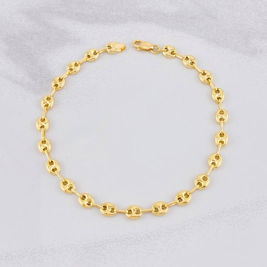 Pulso GC 3.7g / 9 in / 4.8mm Oro Amarillo 18K
