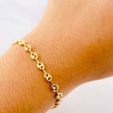 Bracelet GC 3.5g / 8 1/2 in / 4.8mm Yellow Gold 18K