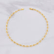 Tobillera GC 2.65g / 9 3/4 in / 3.2mm Oro Amarillo 18K