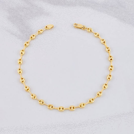 Pulso GC 2g / 7 1/4 in / 3.2mm Oro Amarillo 18K