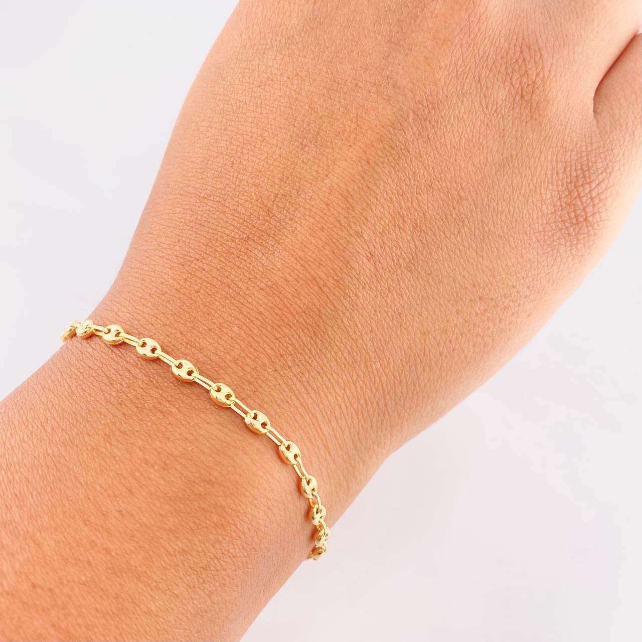Bracelet GC 2.2g / 7 3/4 in / 3.2mm Yellow Gold 18K