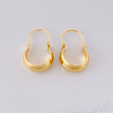 Candongas Ash 0.75g / 3/4 in Oro Amarillo 18K