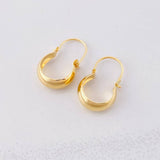 Candongas Ash 0.75g / 3/4 in Oro Amarillo 18K