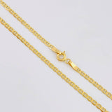 Flat Mariner Chain 4.15g / 18 in / 2.3mm 18K Yellow Gold