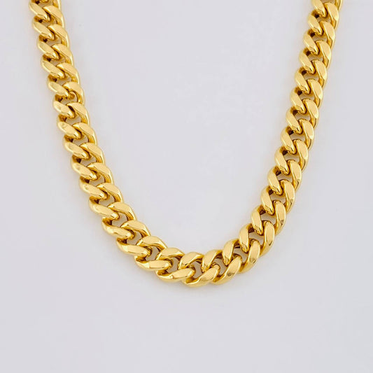 Cadena Cubana 14.8g / 20 in / 6.6mm Oro Amarillo 18K (Oferta)