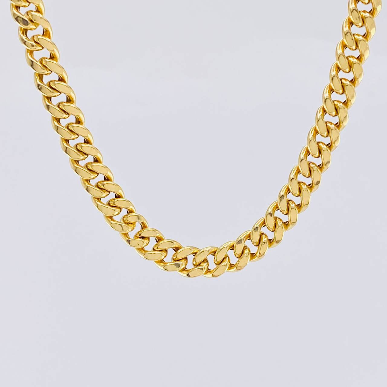 Cadena Cubana 14.8g / 20 in / 6.6mm Oro Amarillo 18K (Oferta)