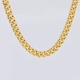 Cadena Cubana 14.8g / 20 in / 6.6mm Oro Amarillo 18K (Oferta)