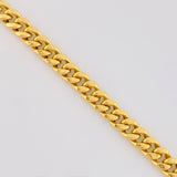 Cadena Cubana 14.8g / 20 in / 6.6mm Oro Amarillo 18K (Oferta)