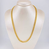 Cadena Cubana 14.8g / 20 in / 6.6mm Oro Amarillo 18K (Oferta)