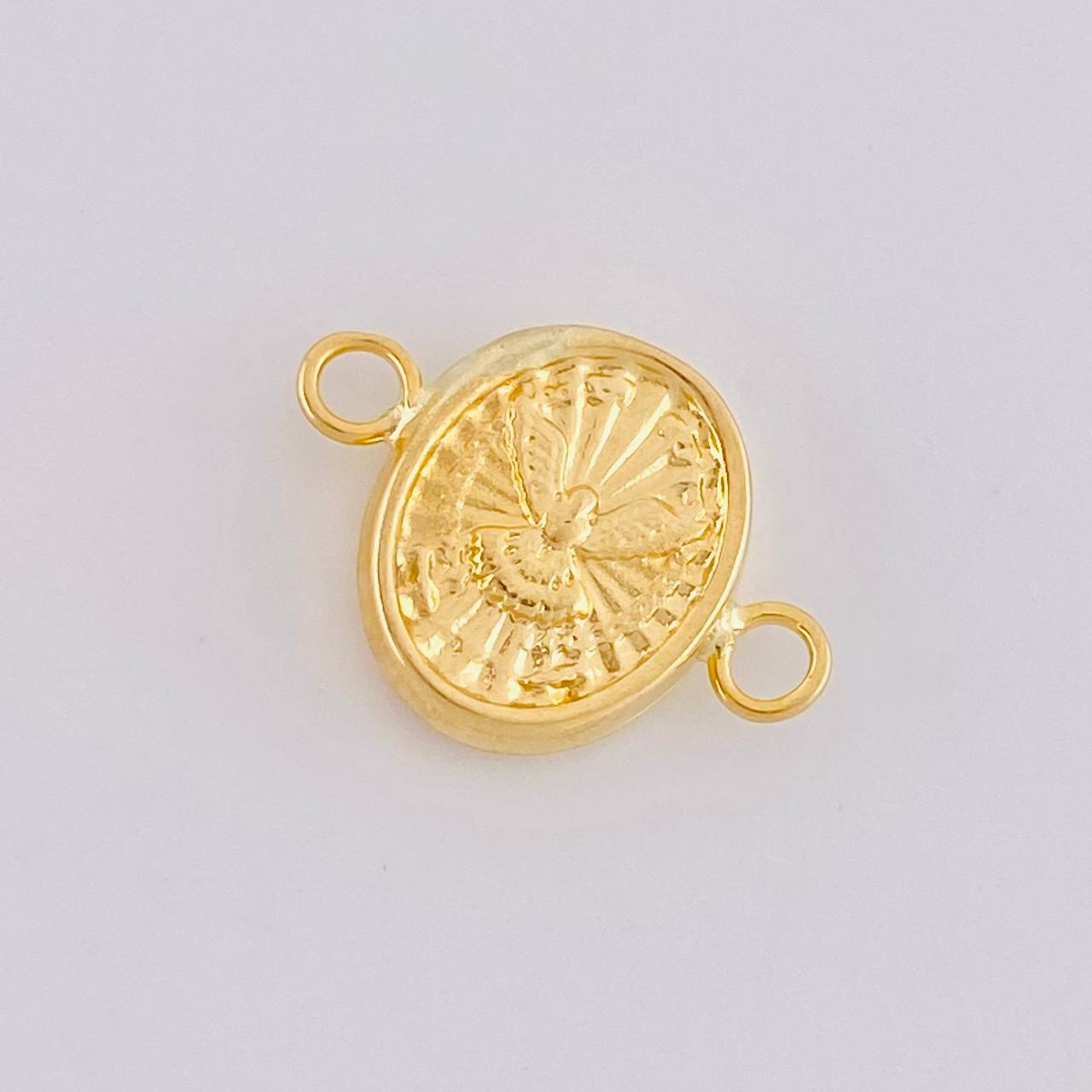 Herraje Espíritu Santo 0.4g / 1/2 in Oro Amarillo 18K