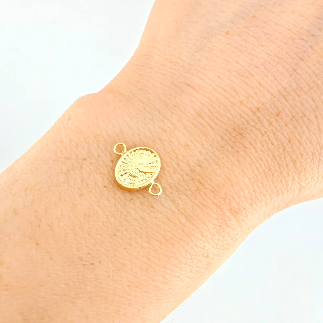 Herraje Espíritu Santo 0.4g / 1/2 in Oro Amarillo 18K