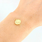Herraje Espíritu Santo 0.4g / 1/2 in Oro Amarillo 18K
