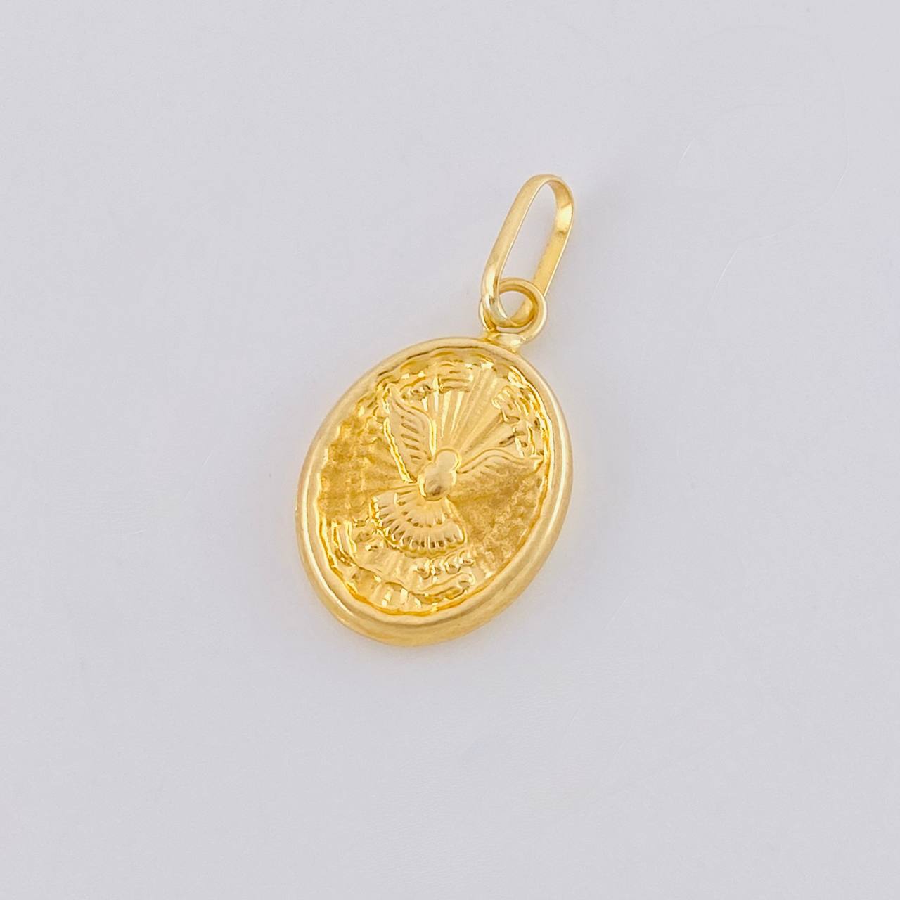 Dije Espíritu Santo 0.6g / 3/4 in Oro Amarillo 18K