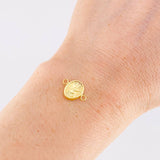 Herraje Espíritu Santo 0.35g / 1/2 in Oro Amarillo 18K