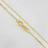 Venetian Chain 0.95g / 18 in / 0.6mm Yellow Gold 18K