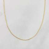 Venetian Chain 0.95g / 18 in / 0.6mm Yellow Gold 18K