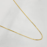 Venetian Chain 0.95g / 18 in / 0.6mm Yellow Gold 18K