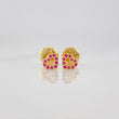 Stud Earrings Heart 0.55g / in / 4.89mm Yellow Gold 18K