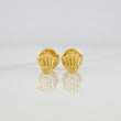 Stud Earrings Corona 0.45g / in / 3.72mm Yellow Gold 18K