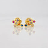 Topos Cruz 0.9g / in / 5.8mm Oro Amarillo 18K