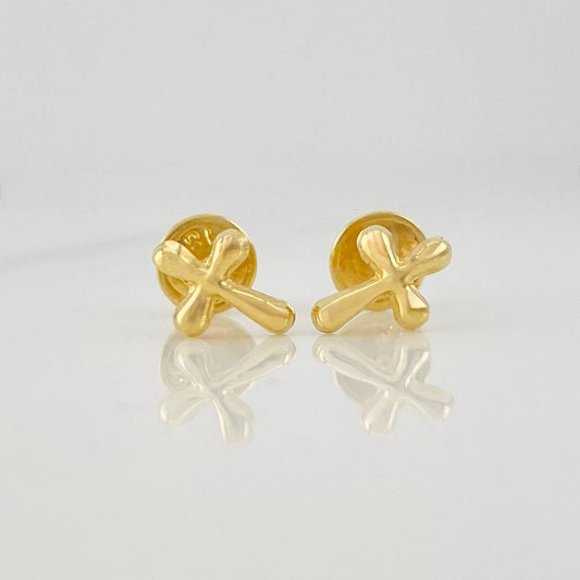 Topos Cruz 0.55g / in / 5.66mm Oro Amarillo 18K