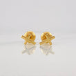 Stud Earrings Cruz 0.7g / in / 5.24mm Yellow Gold 18K