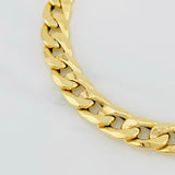 Pulso Cubano 9.85g / 8 1/4 in / 9.1mm Oro Amarillo 18K
