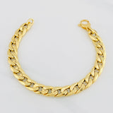 Pulso Cubano 9.85g / 8 1/4 in / 9.1mm Oro Amarillo 18K
