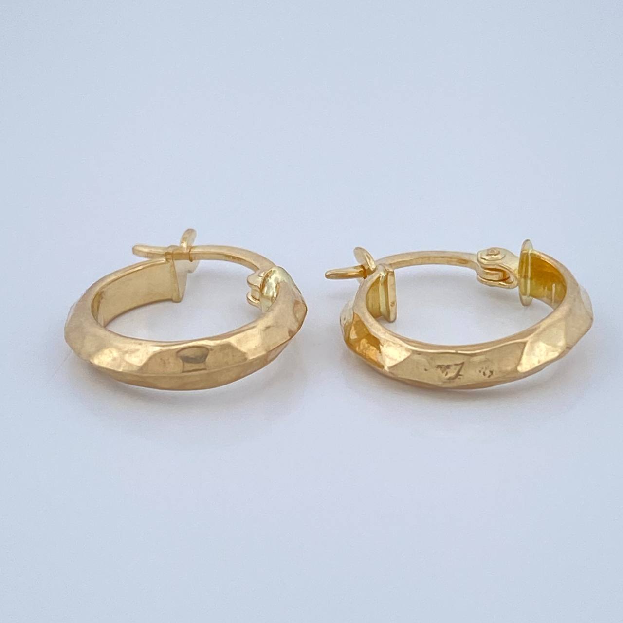 Candongas Lucero 1gr / 1/2 in / Oro Amarillo 18K %