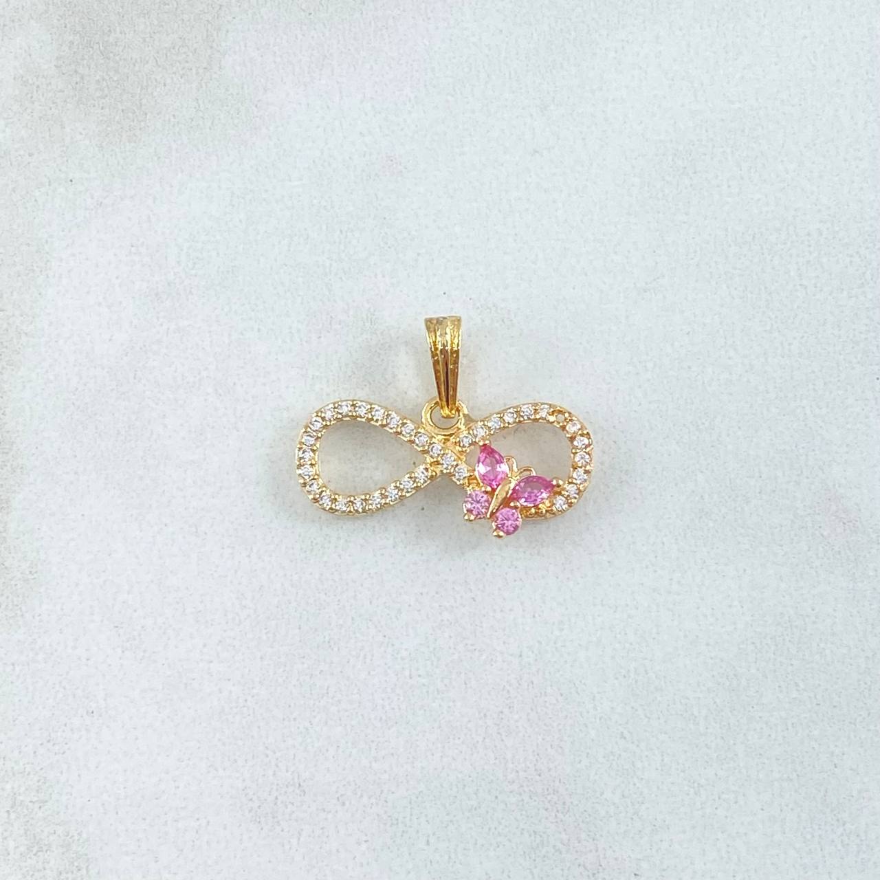 Pendant Infinity Butterfly 1.6gr / 2.1cm / 18K Gold