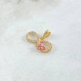 Pendant Infinity Butterfly 1.6gr / 2.1cm / 18K Gold