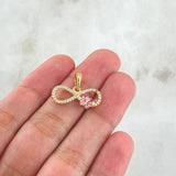 Pendant Infinity Butterfly 1.6gr / 2.1cm / 18K Gold