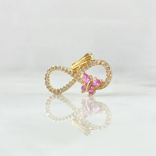 Pendant Infinity Butterfly 1.6gr / 2.1cm / 18K Gold