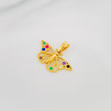 Dije Mariposa 1.95g / 3/4 in Oro Amarillo 18K